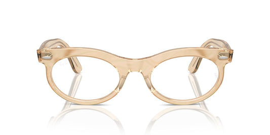 Lentes Oftálmicos Ray-Ban RX2242V Wayfarer Oval Café