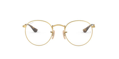Lentes Oftálmicos Ray-Ban RX3447V Round Metal Dorado