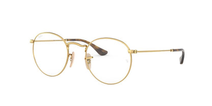 Lentes Oftálmicos Ray-Ban RX3447V Round Metal Dorado