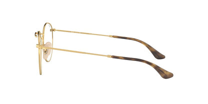 Lentes Oftálmicos Ray-Ban RX3447V Round Metal Dorado
