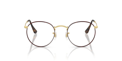 Lentes Oftálmicos Ray-Ban RX3447V Round Metal Havana