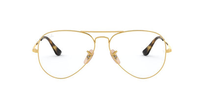 Lentes Oftálmicos Ray-Ban RX6489 Aviator Dorado