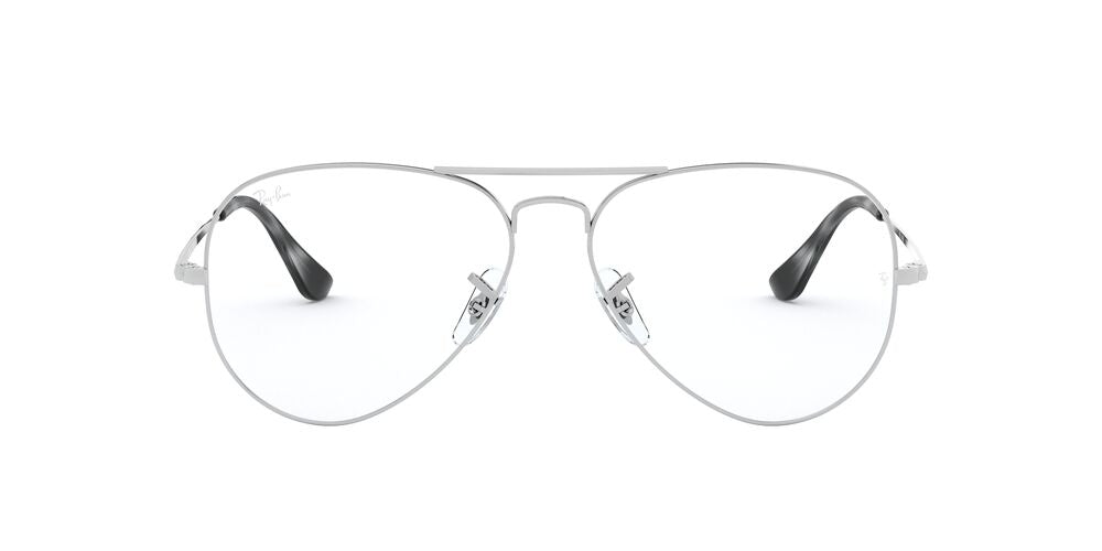 Lentes Oftálmicos Ray-Ban RX6489 Aviator Plateado
