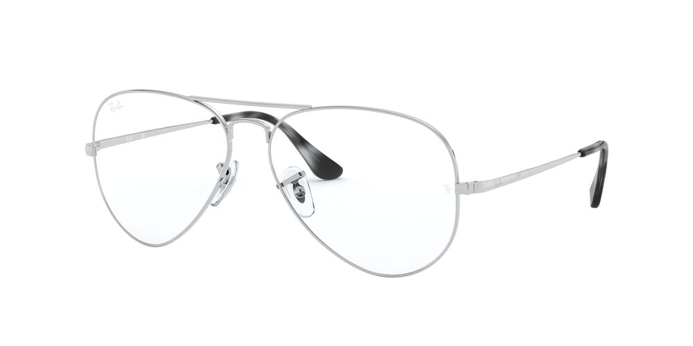 Lentes Oftálmicos Ray-Ban RX6489 Aviator Plateado