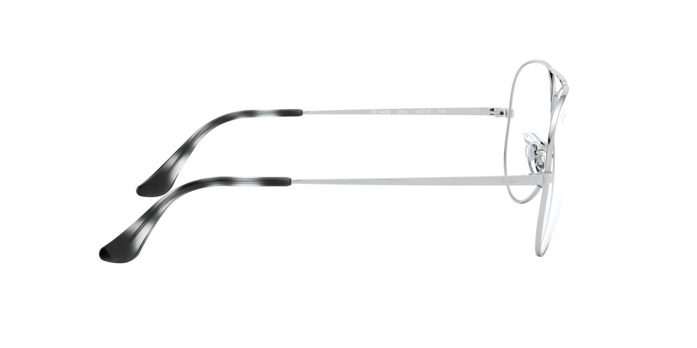 Lentes Oftálmicos Ray-Ban RX6489 Aviator Plateado