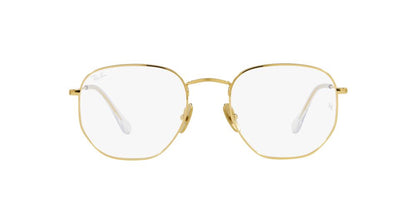 Lentes Oftálmicos Ray-Ban RX8148V Hexagonal Dorado
