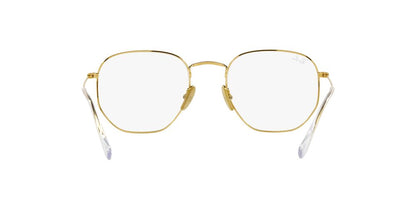 Lentes Oftálmicos Ray-Ban RX8148V Hexagonal Dorado