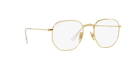 Lentes Oftálmicos Ray-Ban RX8148V Hexagonal Dorado