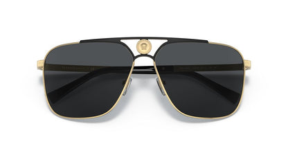 Lentes De Sol Versace 0VE2238 Gris/Dorado