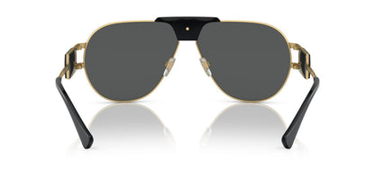 Lentes De Sol Versace VE2252 Gris/Dorado