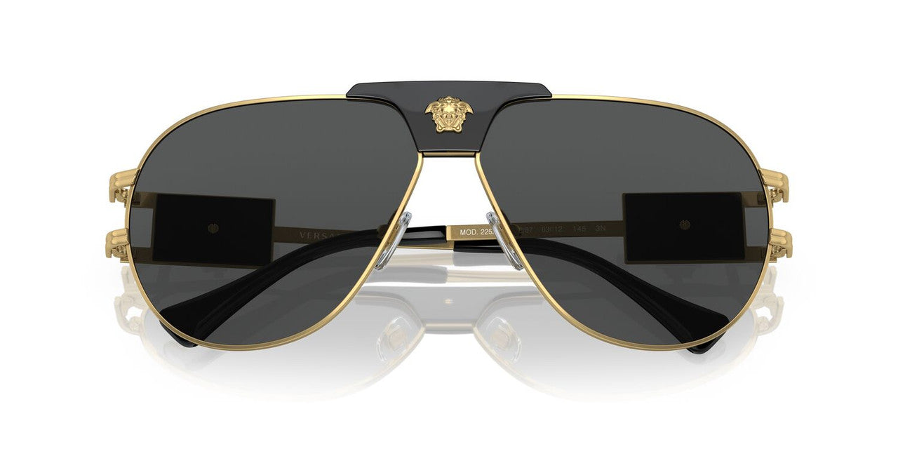 Lentes De Sol Versace VE2252 Gris/Dorado