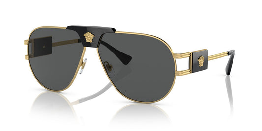 Lentes De Sol Versace VE2252 Gris/Dorado