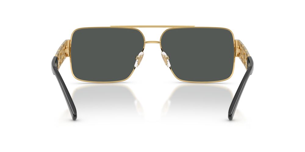 Lentes De Sol Versace VE2290 Gris/Dorado