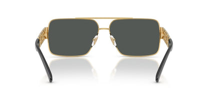 Lentes De Sol Versace VE2290 Gris/Dorado