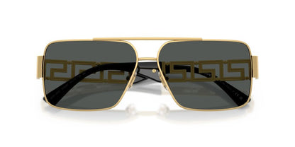 Lentes De Sol Versace VE2290 Gris/Dorado