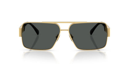 Lentes De Sol Versace VE2290 Gris/Dorado