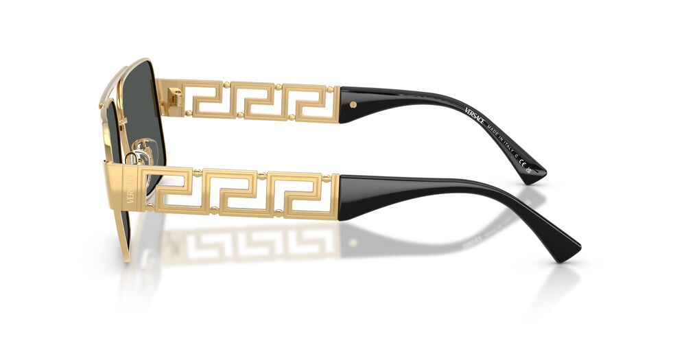 Lentes De Sol Versace VE2290 Gris/Dorado
