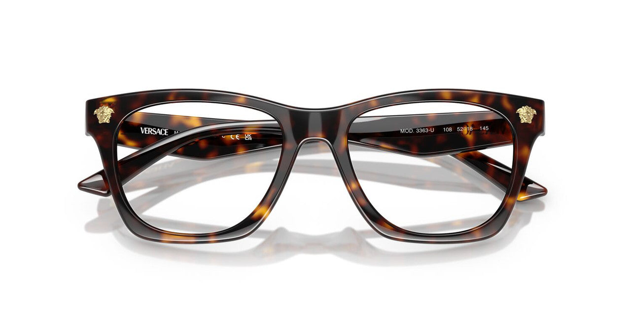 Lentes Oftálmicos Versace VE3363U Havana