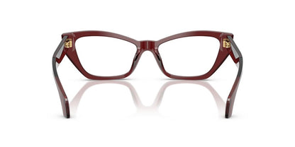 Lentes Oftálmicos Versace VE3373U Transparent Bordeaux Burdeo