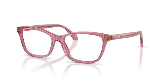 Lentes Oftálmicos Versace VE3375 Transparent Amarena Rosa