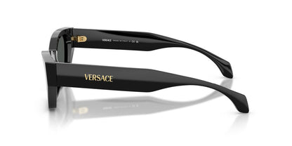 Lentes De Sol Versace VE4488U Black Dark Grey Gris/Negro