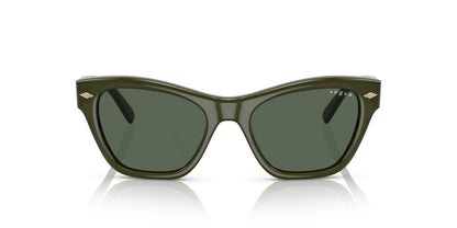 Lentes De Sol Vogue Eyewear 0VO5445S Verde/Verde