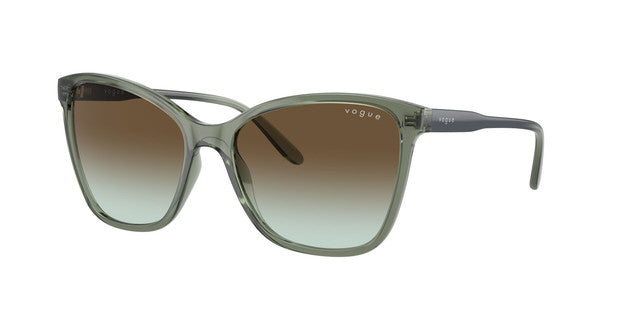 Lentes De Sol Vogue Eyewear 0VO5520S Café/Verde