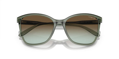 Lentes De Sol Vogue Eyewear 0VO5520S Café/Verde