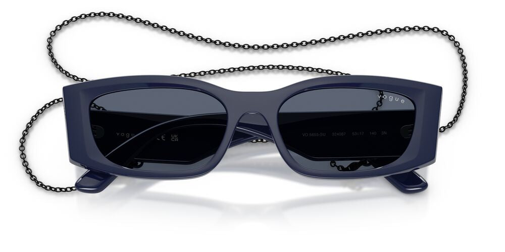 Lentes De Sol Vogue Eyewear VO5655SU Gris/Azul