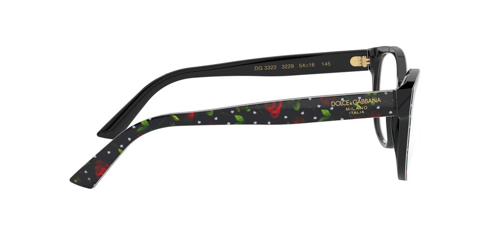 Lentes Oftálmicos Dolce & Gabbana DG3322 Negro