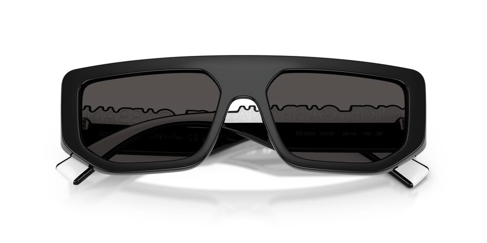 Lentes De Sol Dolce & Gabbana DG6203 Gris/Negro