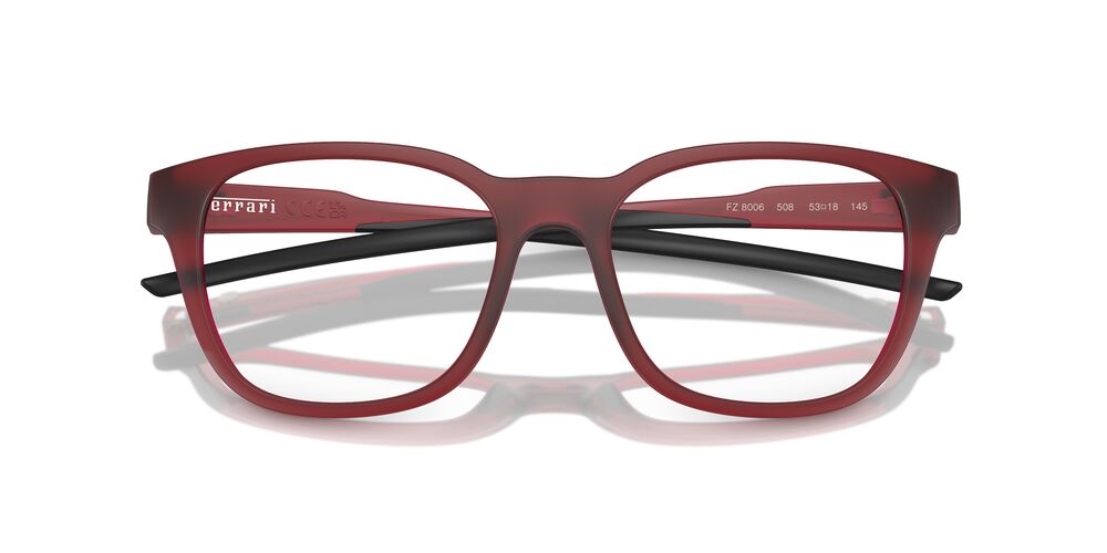 Lentes Oftálmicos Scuderia Ferrari FZ8006 Rojo
