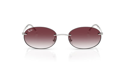 Lentes De Sol Ray-Ban 0RB3767 Violeta/Plateado