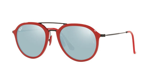 Lentes De Sol Ray-Ban 0RB4369M Plata/Rojo