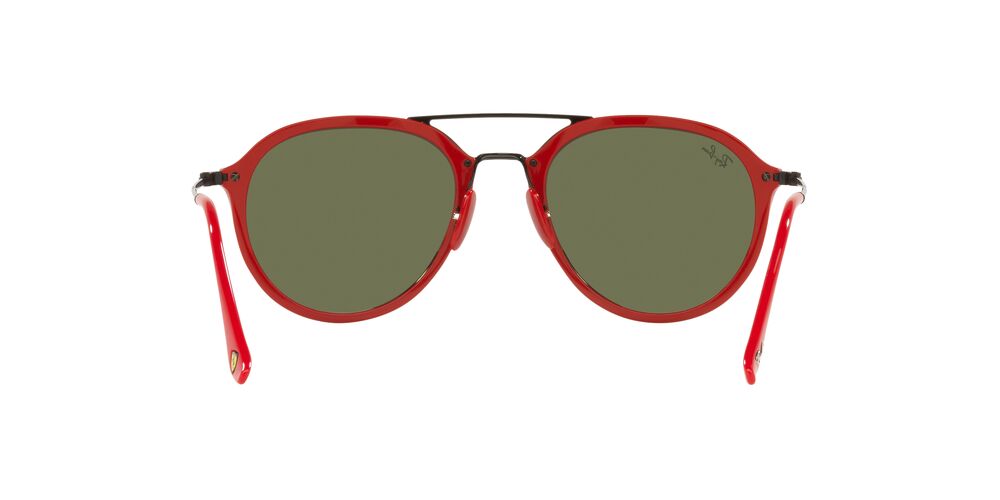Lentes De Sol Ray-Ban 0RB4369M Plata/Rojo