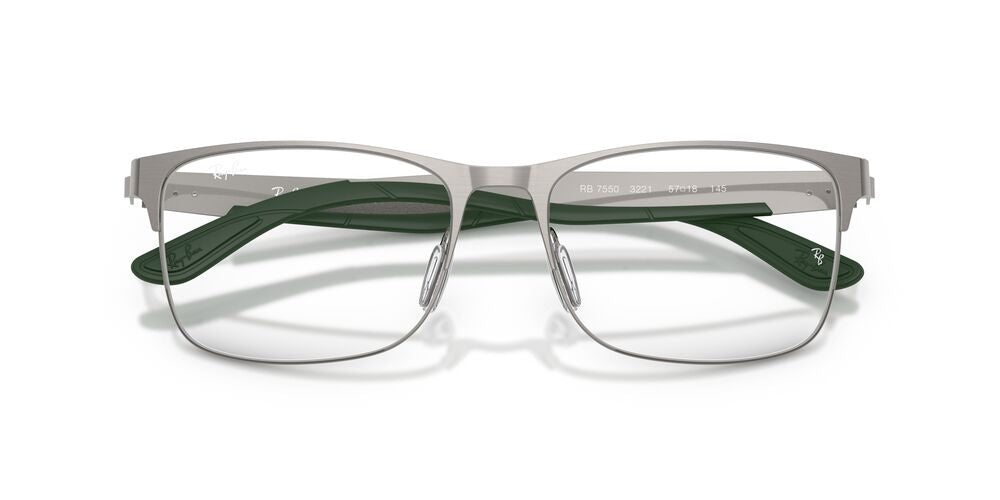 Lentes Oftálmicos Ray-Ban RX7550 Gris
