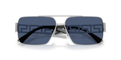 Lentes De Sol Versace 0VE2290 Azul/Plateado