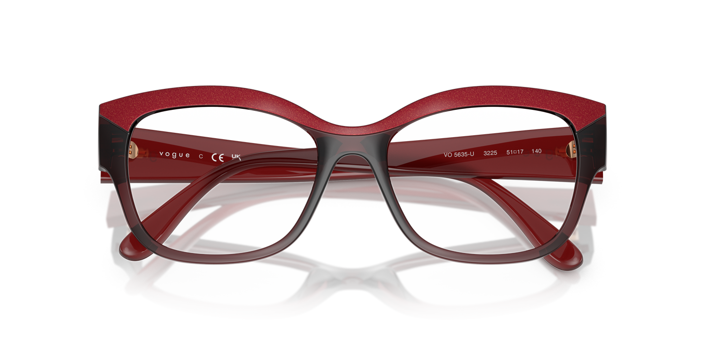 Lentes Oftálmicos Vogue Eyewear VO5635U Rojo