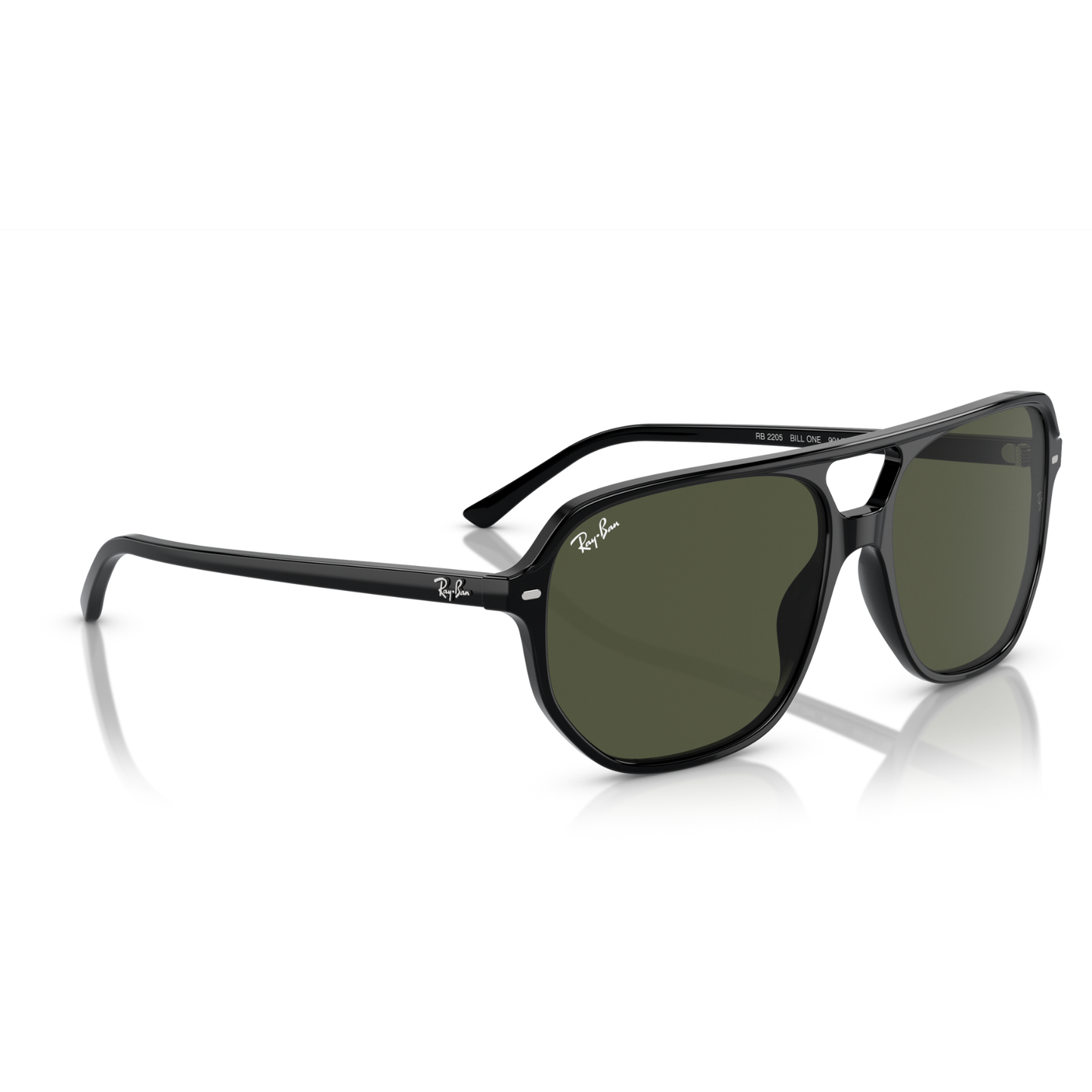 Lentes De Sol Ray-Ban 0RB2205 Bill One Verde/Negro