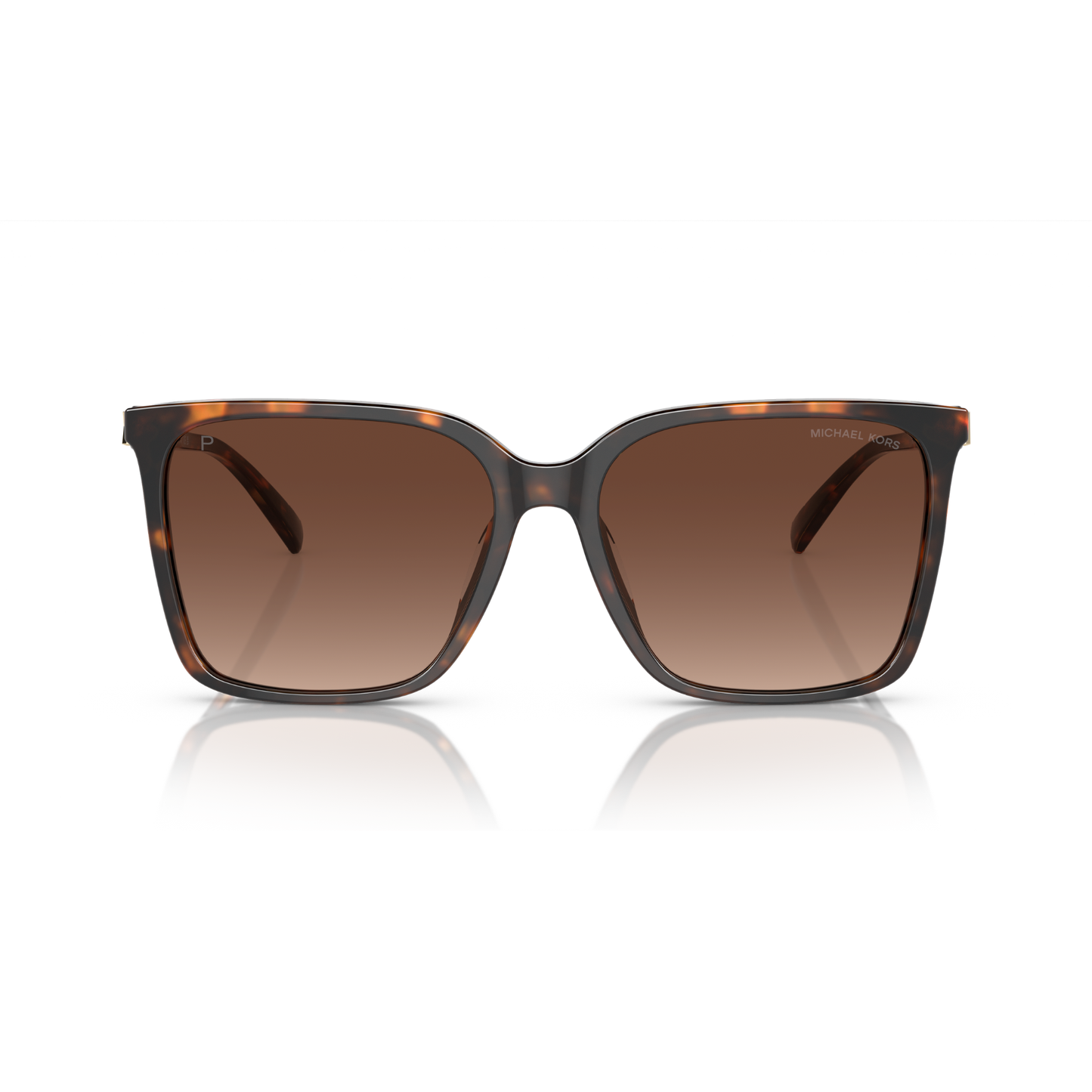 Lentes De Sol Michael Kors MK2197U Canberra Dark Tortoi Café/Havana