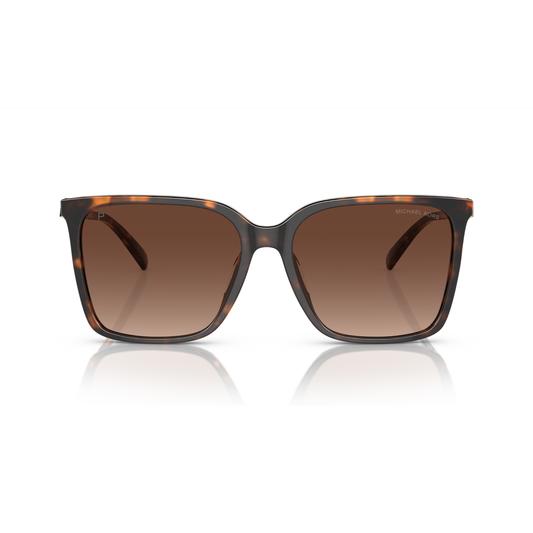 Lentes De Sol Michael Kors MK2197U Canberra Dark Tortoi Café/Havana