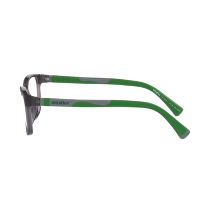 Lentes Oftálmicos Miraflex MF4040 Translucent Grey Gris Niño Gris