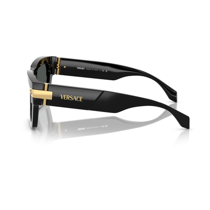 Lentes De Sol Versace VE4464 Black Dark Gris/Negro