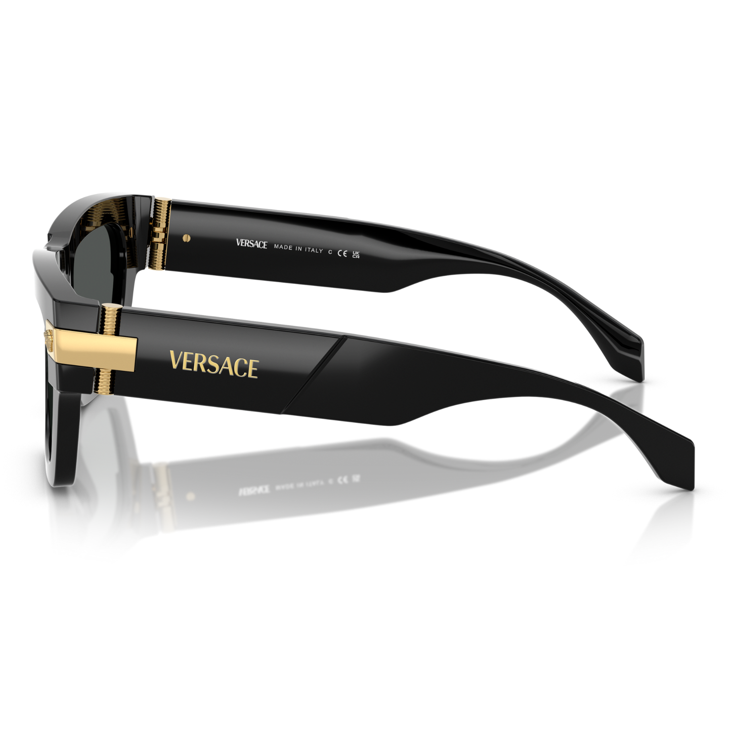 Lentes De Sol Versace VE4464 Black Dark Gris/Negro
