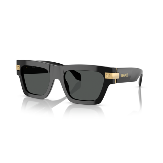 Lentes De Sol Versace VE4464 Black Dark Gris/Negro
