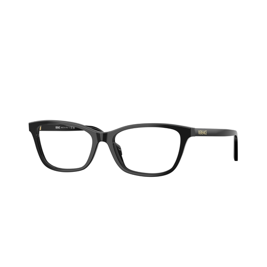 Lentes Oftálmicos Versace VE3375 Black Negro Mujer Negro
