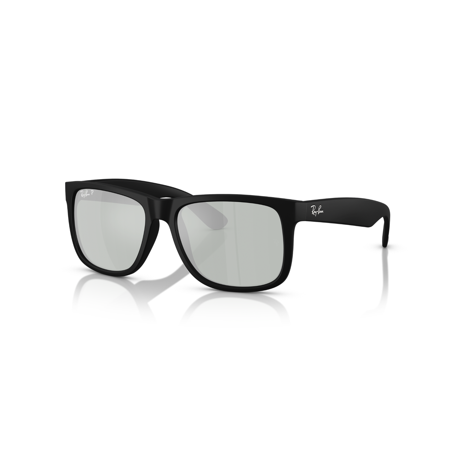 Lentes De Sol Ray-Ban RB4165 Justin Verde/Negro