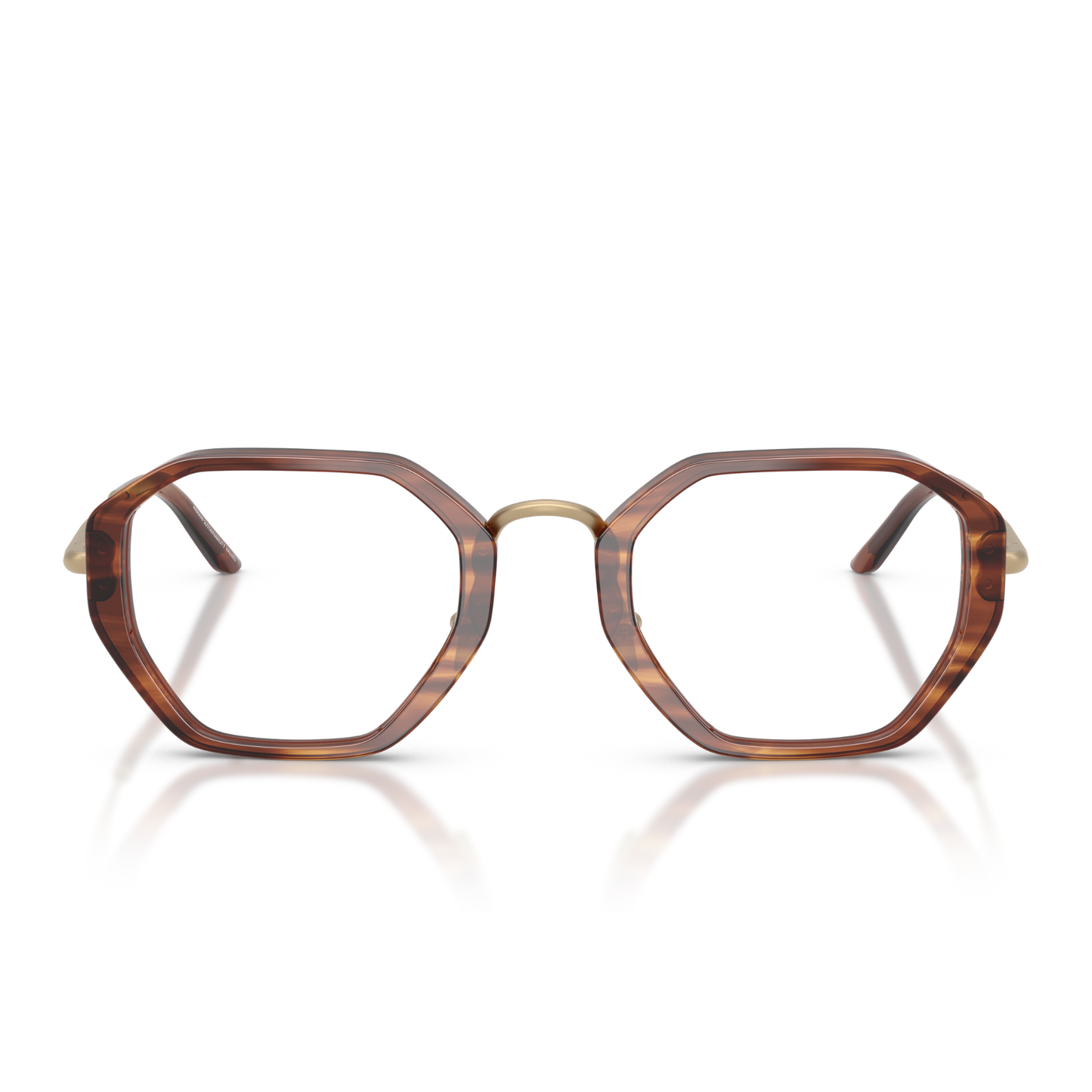 Lentes Oftálmicos Giorgio Armani AR7282 Striped Café