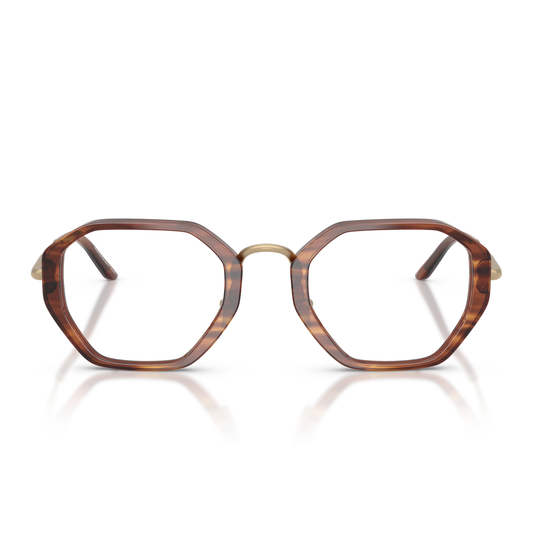 Lentes Oftálmicos Giorgio Armani AR7282 Striped Café