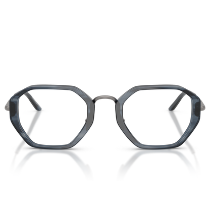 Lentes Oftálmicos Giorgio Armani AR7282 Striped Gris